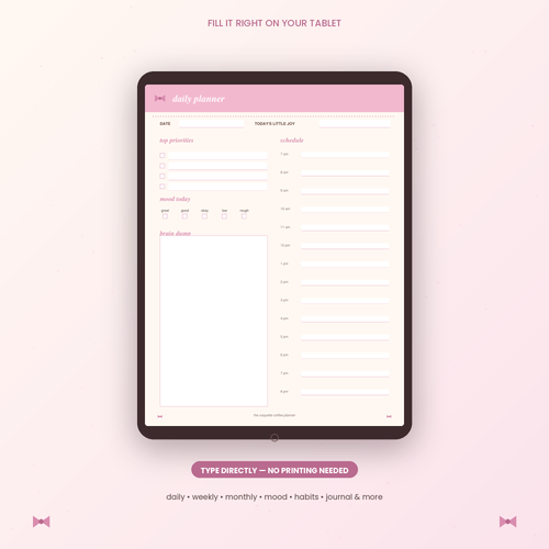 The Darling Digital Diary & Planner 🎀