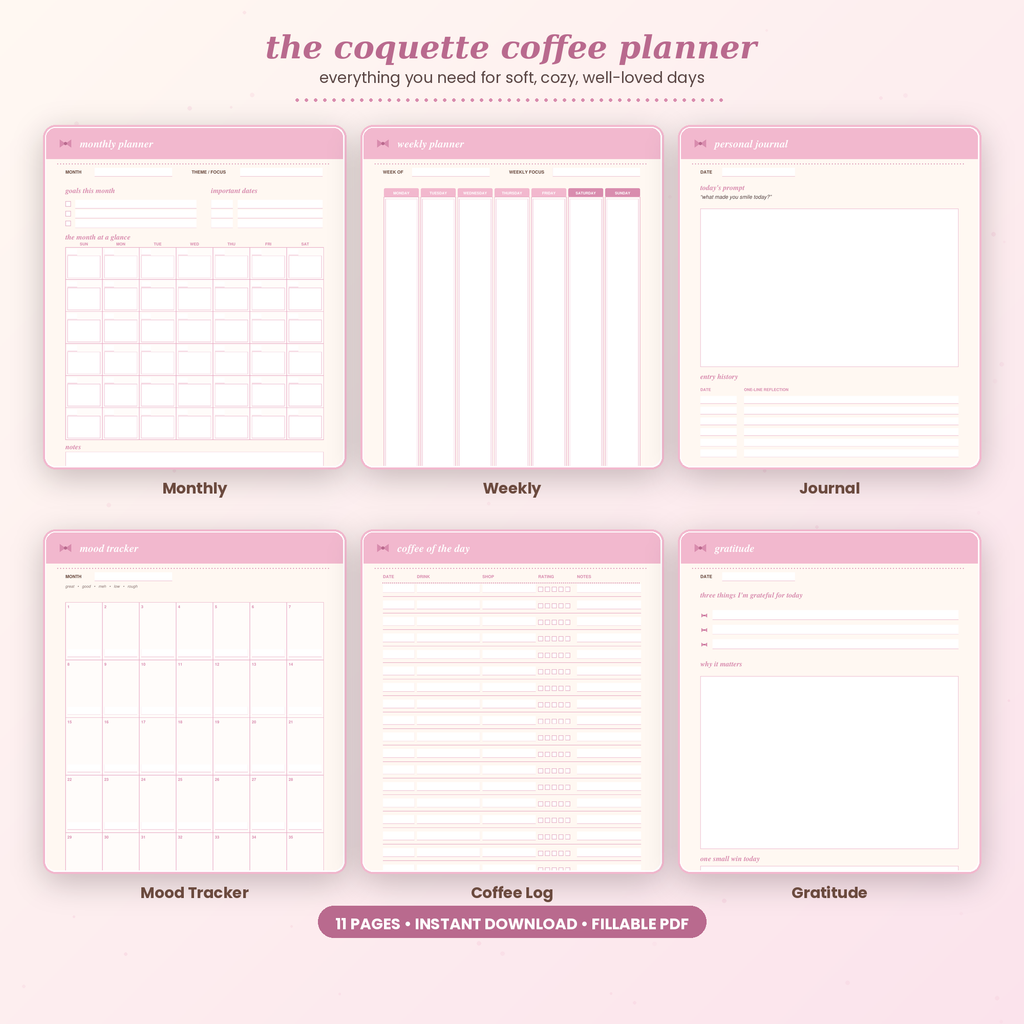 The Darling Digital Diary & Planner 🎀